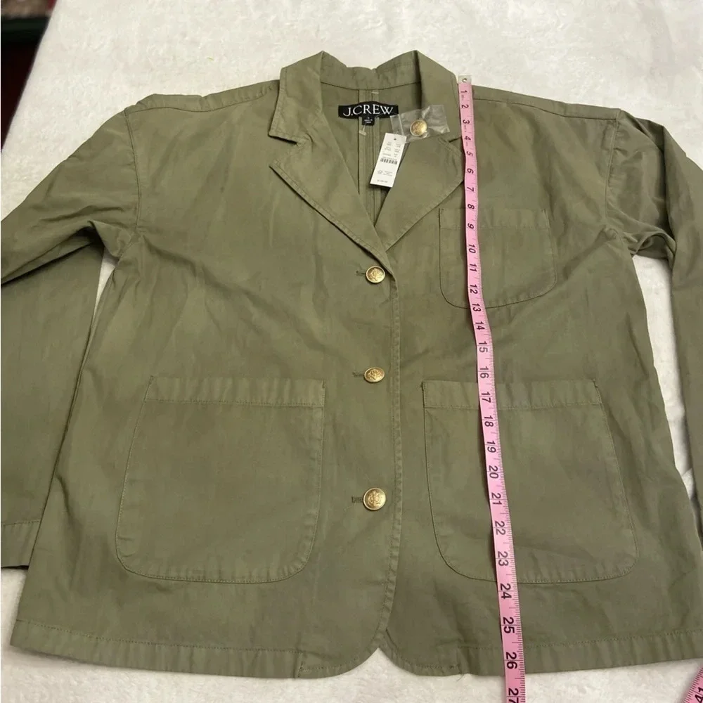 New! J. Crew Blazer-jacket in chino olive sand green 28334